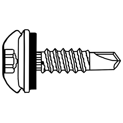 Byggplateskrue EJOT SAPHIR JT3-FR Torx Sideoverlapp