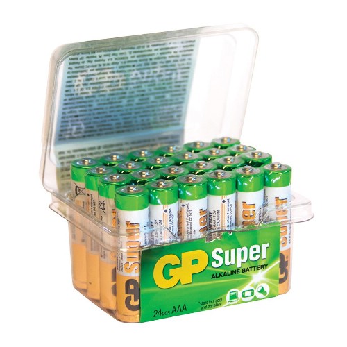 Alkaliske batterier GP Super