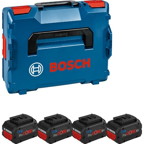 Batteripakke BOSCH 4x 18 V 5,5 Ah Li-Ion