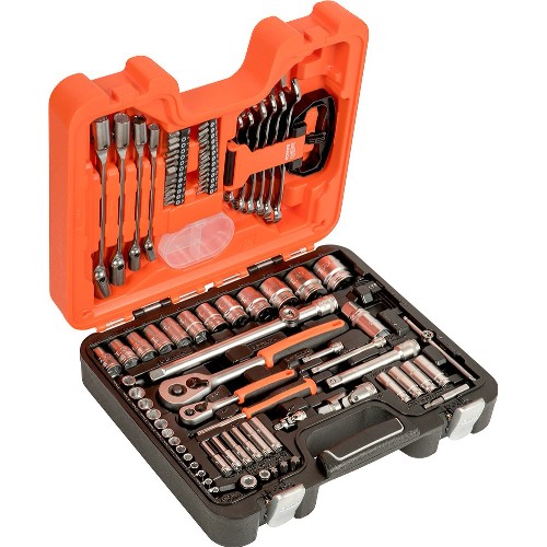 Pipenøkkelsett 1/4" 1/2" mm 91 deler BAHCO S910