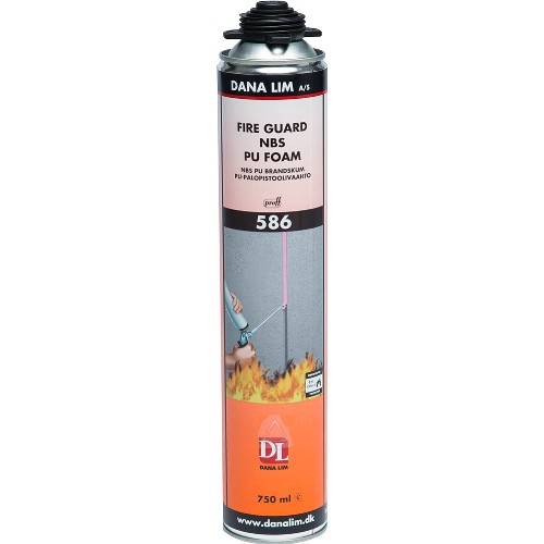 Brannhemmende fugeskum DANA Lim Fire Guard PU 587