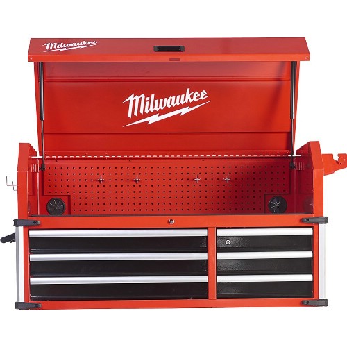 Overskap verktøyvogn MILWAUKEE 6 skuffer