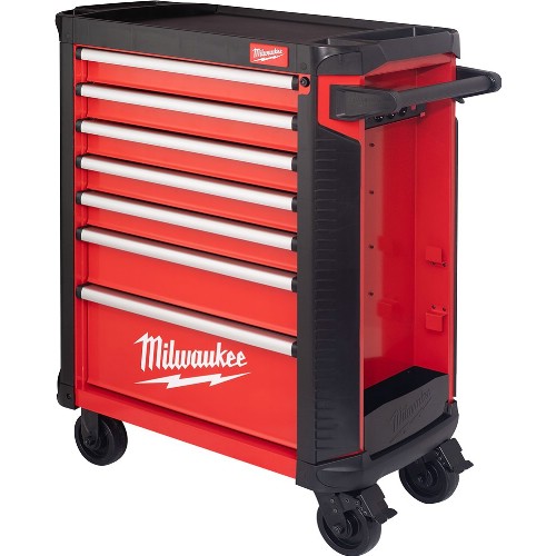 Verktøyvogn MILWAUKEE 7 skuffer