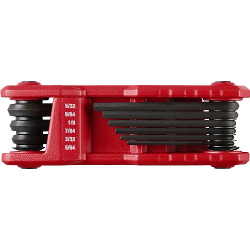 Unbrakonøkkelsett tomme MILWAUKEE sammenleggbart