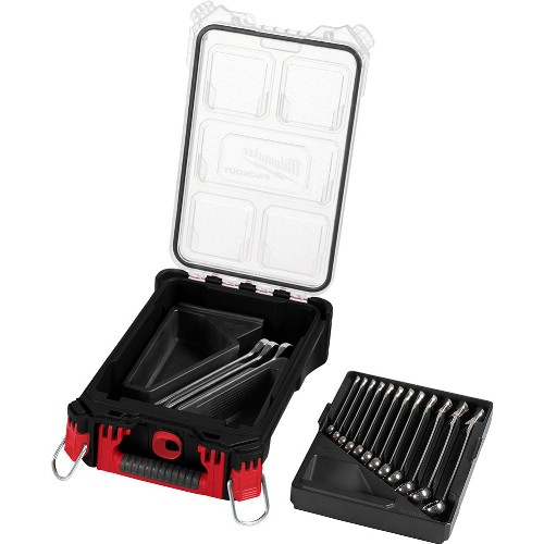 U-ringnøkkelsett mm MILWAUKEE Max Bite 15 i Packout koffert